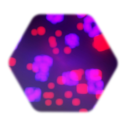 / Cube Effect Coloré en Vue /