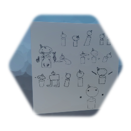 Epic drawings of Jim