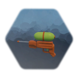 Classic Water Gun - Orange and Green