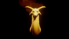 Gold Dragon Bust Sculpture