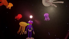 クラゲたちとあんこう星人