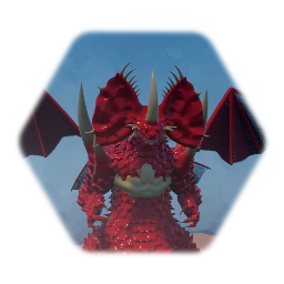 Stylized Destoroyah