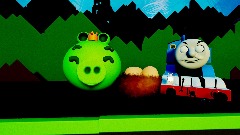 Angry birds Thomas And friends edition Level 1