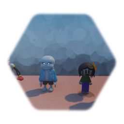 Sans and friends VS The Death