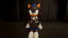 Knuckles kicks Serena