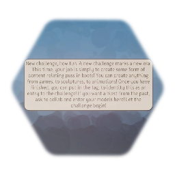 Challenge! Create a Puss in Boots model!