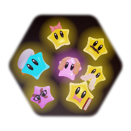 Star spirits + Twink - PAPER MARIO