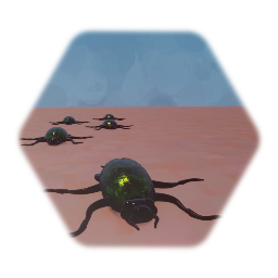 Beetles (swarm/follow logic)