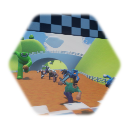 止まらないレース