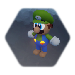 Luigi 64 esque Mario model