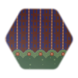 Crystal Orange Tangle (Movable background)