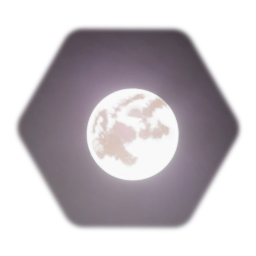 Half of the real MOOn by the cab