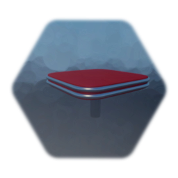 Table - Diner - Red