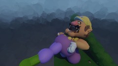 Wario stains his pants then squishes the marios