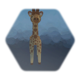 Giraffe puppet