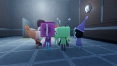 A meeting in elevator