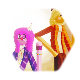 Pinkie pie + Applejack