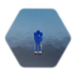 Remix of Modern Sonic model version 1.1