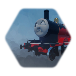 James the Splendid Red Engine(dirty objects)