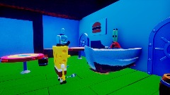 Spongebob inside The Krusty krab scene #2