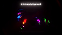 Music Spin Clock Glow <br>Yesterday by Hypertronik