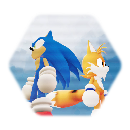Sonic and Tails animation test