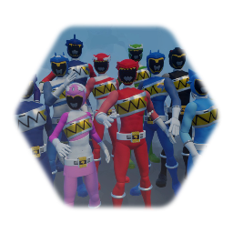 Zyuden Sentai kyoryuger (Power Rangers Dino Charge)