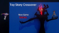 Toy Story crossover main menu
