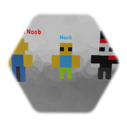 Pixel Art  Roblox Noob And Original Noob And Guest