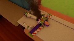 Buzz's big mistake but his battery blows up