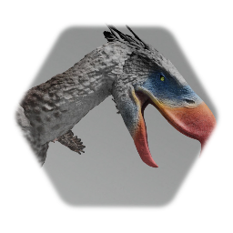 Realistic Phorusracos puppet