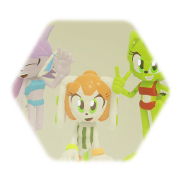 Lilac, Carol, and Milla (Summer Time Versions)