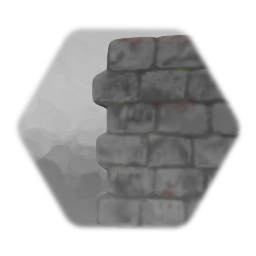 Stone Wall Panel with Castle and Dungeon sides