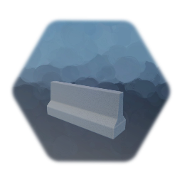 Barrière en béton