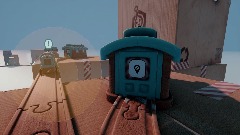 A screenshot taken in Dreams. 7 of 9.