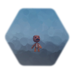 @HallowedHero's Old Sackboy but i added emotion hands