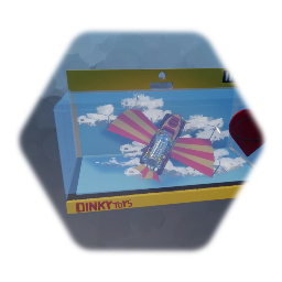 Chitty  Chitty  bang bang flying  vehicle in its box  11
