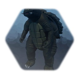 Ancient Mutant Kaiju Turtle