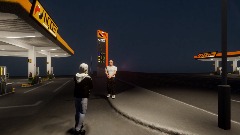 #HighlanderProject Gas Station Duel....
