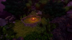 Little forest clearing