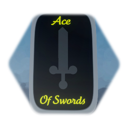 "Ace of Swords" Card