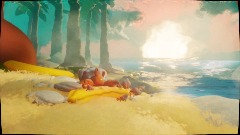 Crabs at banana beach