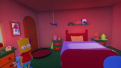 Bart Simpson`s room