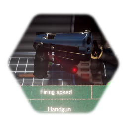 Resident Evil 4 SG 09 R/Silver ghost pistol