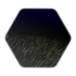 Large grass particle Field