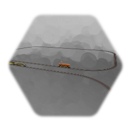 Narrow gauge passenger train kit