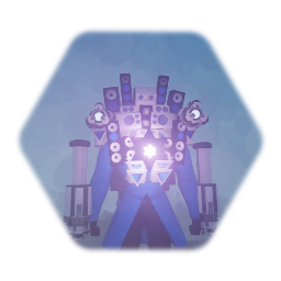 Titan speakerman ultra upgraded but blue