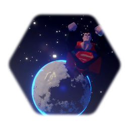 Superman Leaving earth