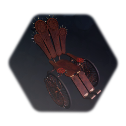 Spooky Scary Wheelchair Cart