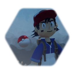 Galar-Ash ketchum fanmade model